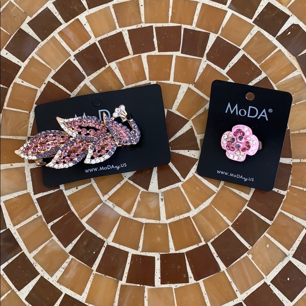 {MoDa}Rhinestone Hair Accessories